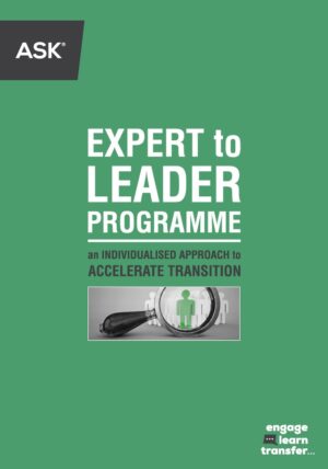 Expert to Leader brochure cover